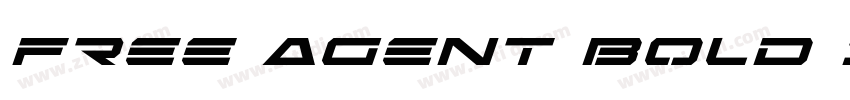 Free Agent Bold Ital字体转换 Free Agent Bold Ital字体转换